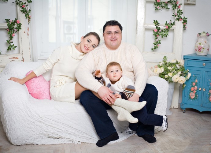 Фотограф Лукина Яна - Дети и семья - Семейно-новогодняя фотосессия
