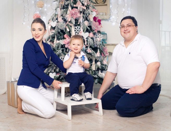 Фотограф Лукина Яна - Дети и семья - Семейно-новогодняя фотосессия